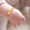 Bracelet gravé cœur à personnaliser pour fille 8