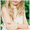 Bracelet gravé cœur à personnaliser pour fille 10
