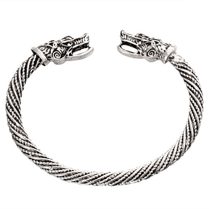 Bracelet Viking tête de Dragon