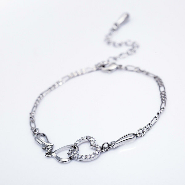 Bracelet avec chaîne en cristal 6